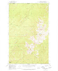 Gypsy Peak Washington Historical topographic map, 1:24000 scale, 7.5 X 7.5 Minute, Year 1967