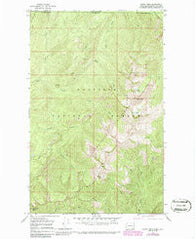 Gypsy Peak Washington Historical topographic map, 1:24000 scale, 7.5 X 7.5 Minute, Year 1967