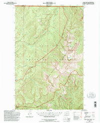 Gypsy Peak Washington Historical topographic map, 1:24000 scale, 7.5 X 7.5 Minute, Year 1992