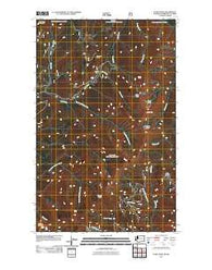 Gypsy Peak Washington Historical topographic map, 1:24000 scale, 7.5 X 7.5 Minute, Year 2011