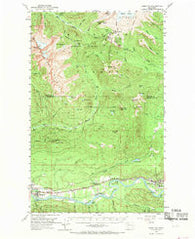 Hamilton Washington Historical topographic map, 1:62500 scale, 15 X 15 Minute, Year 1952