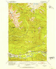 Hamilton Washington Historical topographic map, 1:62500 scale, 15 X 15 Minute, Year 1952