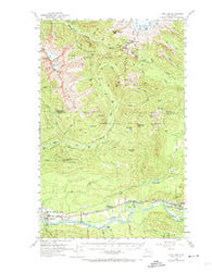 Hamilton Washington Historical topographic map, 1:62500 scale, 15 X 15 Minute, Year 1973