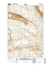 Hanford Washington Current topographic map, 1:24000 scale, 7.5 X 7.5 Minute, Year 2013