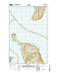 Hansville Washington Current topographic map, 1:24000 scale, 7.5 X 7.5 Minute, Year 2014