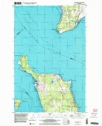 Hansville Washington Historical topographic map, 1:24000 scale, 7.5 X 7.5 Minute, Year 1997