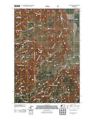 Harlow Ridge Washington Historical topographic map, 1:24000 scale, 7.5 X 7.5 Minute, Year 2011