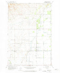 Harrah Washington Historical topographic map, 1:24000 scale, 7.5 X 7.5 Minute, Year 1958
