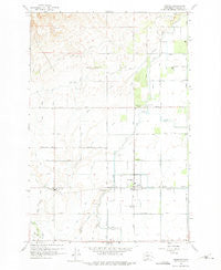 Harrah Washington Historical topographic map, 1:24000 scale, 7.5 X 7.5 Minute, Year 1958