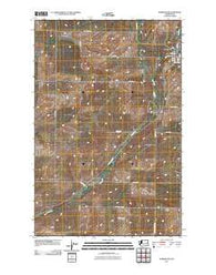 Harrington Washington Historical topographic map, 1:24000 scale, 7.5 X 7.5 Minute, Year 2011