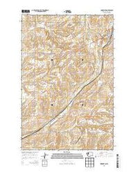 Harrington Washington Current topographic map, 1:24000 scale, 7.5 X 7.5 Minute, Year 2013