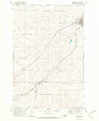 Harrington Washington Historical topographic map, 1:24000 scale, 7.5 X 7.5 Minute, Year 1969