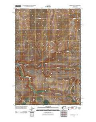 Harrington SE Washington Historical topographic map, 1:24000 scale, 7.5 X 7.5 Minute, Year 2011