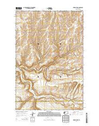 Harrington SE Washington Current topographic map, 1:24000 scale, 7.5 X 7.5 Minute, Year 2013