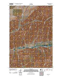 Harsha Washington Historical topographic map, 1:24000 scale, 7.5 X 7.5 Minute, Year 2011