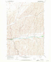 Harsha Washington Historical topographic map, 1:24000 scale, 7.5 X 7.5 Minute, Year 1967