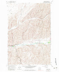 Harsha Washington Historical topographic map, 1:24000 scale, 7.5 X 7.5 Minute, Year 1967