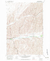 Harsha Washington Historical topographic map, 1:24000 scale, 7.5 X 7.5 Minute, Year 1967