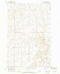 Hartline SE Washington Historical topographic map, 1:24000 scale, 7.5 X 7.5 Minute, Year 1968