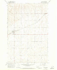 Hartline Washington Historical topographic map, 1:24000 scale, 7.5 X 7.5 Minute, Year 1968