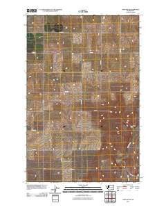 Hartline SE Washington Historical topographic map, 1:24000 scale, 7.5 X 7.5 Minute, Year 2011
