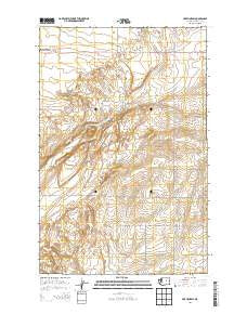 Hartline SW Washington Current topographic map, 1:24000 scale, 7.5 X 7.5 Minute, Year 2014