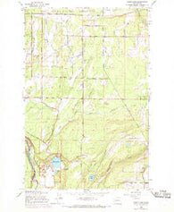Harts Lake Washington Historical topographic map, 1:24000 scale, 7.5 X 7.5 Minute, Year 1959