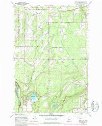 Harts Lake Washington Historical topographic map, 1:24000 scale, 7.5 X 7.5 Minute, Year 1959