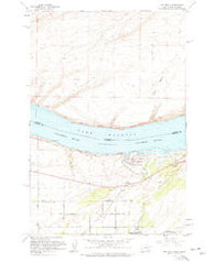 Hat Rock Oregon Historical topographic map, 1:24000 scale, 7.5 X 7.5 Minute, Year 1962