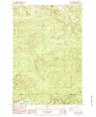 Hatchet Mtn Washington Historical topographic map, 1:24000 scale, 7.5 X 7.5 Minute, Year 1984