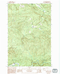 Hatchet Mtn Washington Historical topographic map, 1:24000 scale, 7.5 X 7.5 Minute, Year 1984
