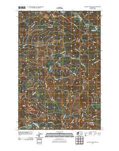 Hatchet Mountain Washington Historical topographic map, 1:24000 scale, 7.5 X 7.5 Minute, Year 2011