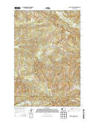 Hatchet Mountain Washington Current topographic map, 1:24000 scale, 7.5 X 7.5 Minute, Year 2013