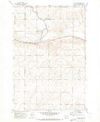 Hatton NW Washington Historical topographic map, 1:24000 scale, 7.5 X 7.5 Minute, Year 1970