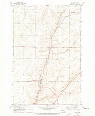 Hatton Washington Historical topographic map, 1:24000 scale, 7.5 X 7.5 Minute, Year 1970