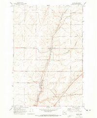 Hatton Washington Historical topographic map, 1:24000 scale, 7.5 X 7.5 Minute, Year 1970