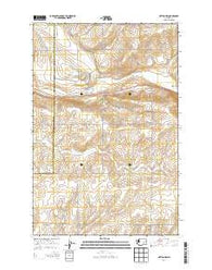 Hatton NW Washington Current topographic map, 1:24000 scale, 7.5 X 7.5 Minute, Year 2014