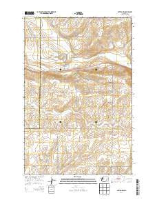 Hatton NW Washington Current topographic map, 1:24000 scale, 7.5 X 7.5 Minute, Year 2014