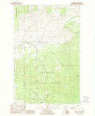 Havillah Washington Historical topographic map, 1:24000 scale, 7.5 X 7.5 Minute, Year 1988