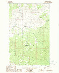 Havillah Washington Historical topographic map, 1:24000 scale, 7.5 X 7.5 Minute, Year 1988