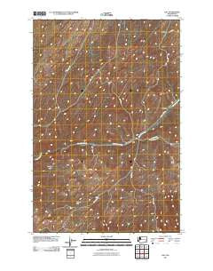 Hay Washington Historical topographic map, 1:24000 scale, 7.5 X 7.5 Minute, Year 2011