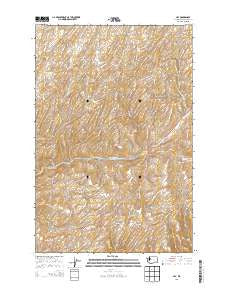 Hay Washington Current topographic map, 1:24000 scale, 7.5 X 7.5 Minute, Year 2013