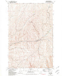 Hay Washington Historical topographic map, 1:24000 scale, 7.5 X 7.5 Minute, Year 1981