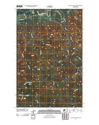 Haystack Mountain Washington Historical topographic map, 1:24000 scale, 7.5 X 7.5 Minute, Year 2011