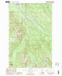 Helena Ridge Washington Historical topographic map, 1:24000 scale, 7.5 X 7.5 Minute, Year 1989