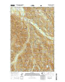 Helena Ridge Washington Current topographic map, 1:24000 scale, 7.5 X 7.5 Minute, Year 2014