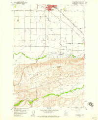 Hembre Mtn Washington Historical topographic map, 1:24000 scale, 7.5 X 7.5 Minute, Year 1958