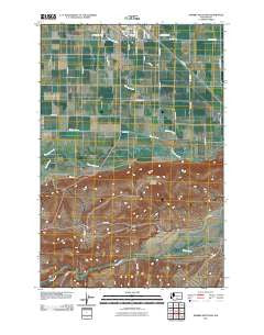 Hembre Mountain Washington Historical topographic map, 1:24000 scale, 7.5 X 7.5 Minute, Year 2011