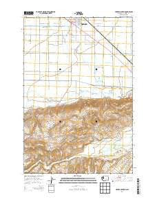 Hembre Mountain Washington Current topographic map, 1:24000 scale, 7.5 X 7.5 Minute, Year 2014
