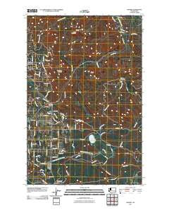 Hobart Washington Historical topographic map, 1:24000 scale, 7.5 X 7.5 Minute, Year 2011